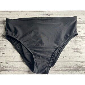 Miracle Suit Bathing Suit Bottom Sz 10 Women’s Black Slimming